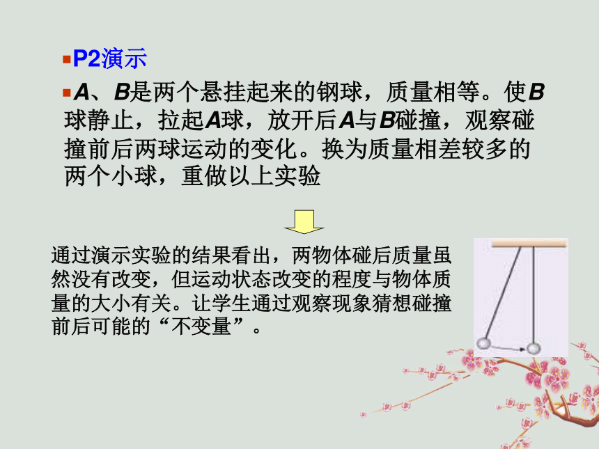 第十六章动量守恒定律16.1实验：探究碰撞中的不变量:27张PPT