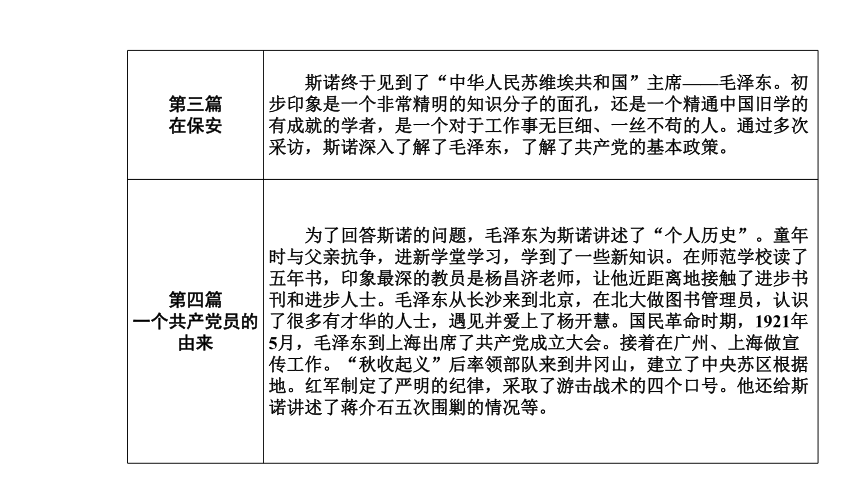 2021年浙江省中考语文复习课件 名著导读《 红星照耀中国》（44张PPT）