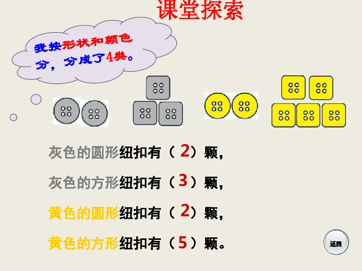 二年级下册数学课件 7.2 收集与整理 分一分 西师大版(共15张PPT)