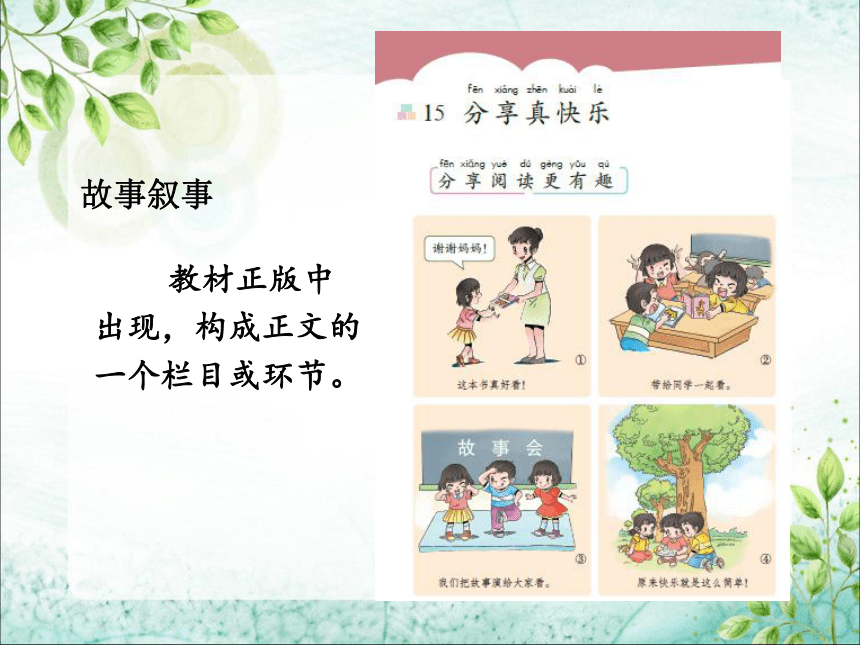 小学（道德与法治）新教材中的绘本设计与教学建议课件