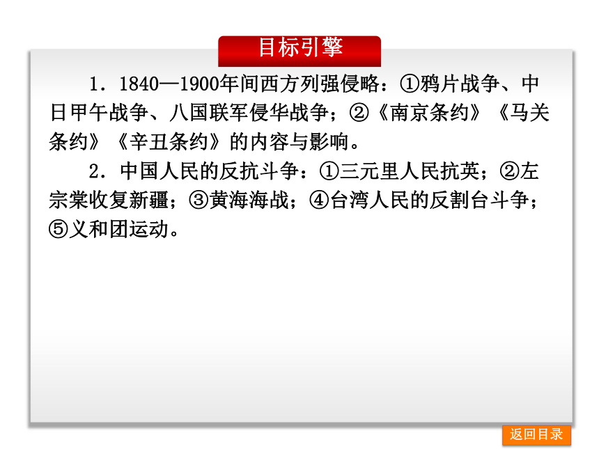 高考复习方案2015届高考历史（人民版）一轮复习课件：专题2-近代中国维护国家主权的斗争-历史-人民版（共计97张PPT）