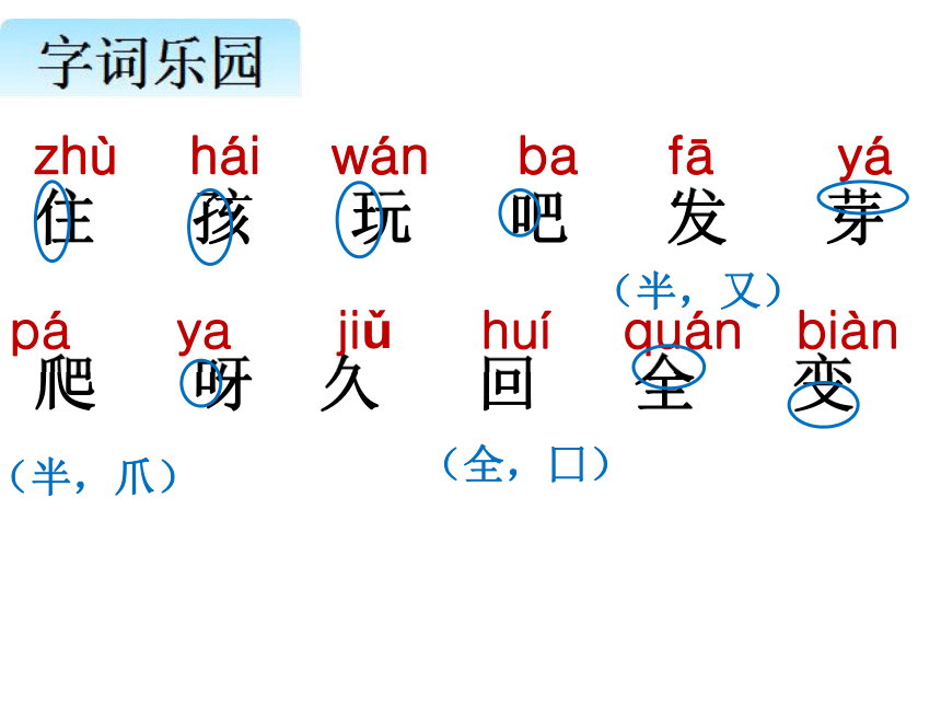 部编版 一年级上册(2016部编）  课文 4   14 小蜗牛  课件