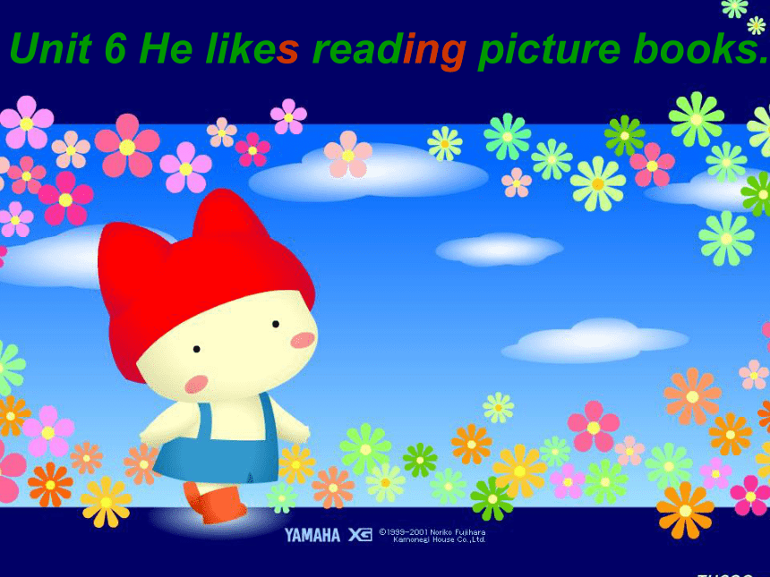 Unit 6 He likes reading picture books 课件