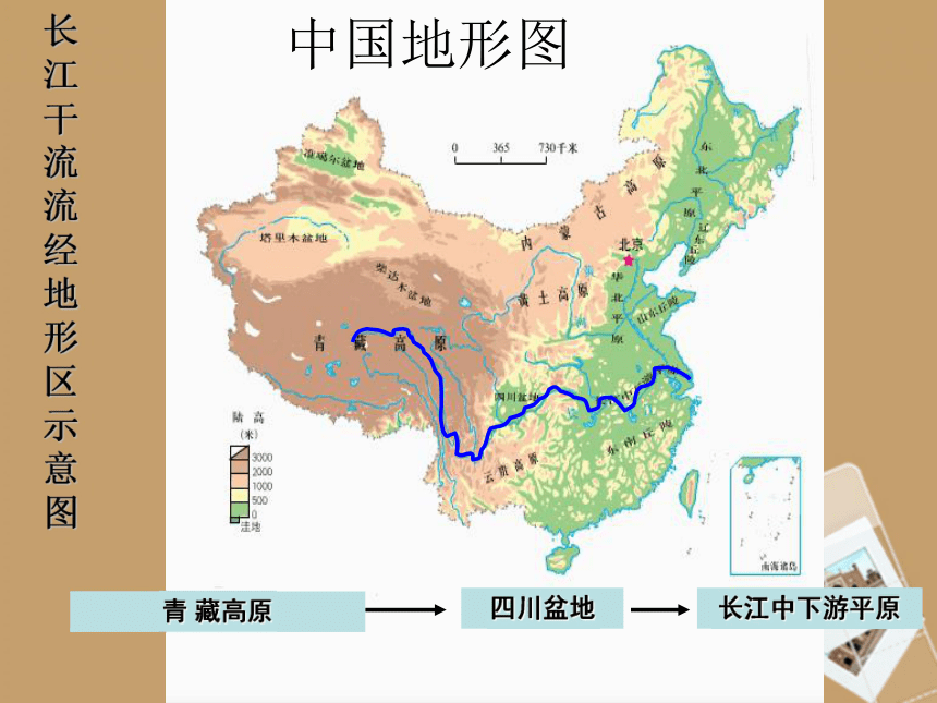 长江地形图高清版大图图片