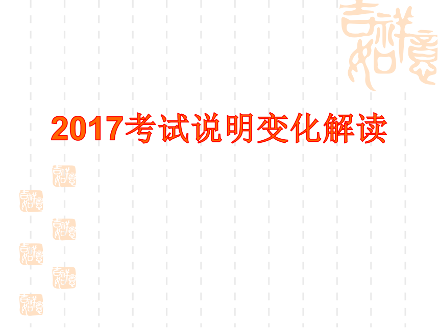 2017届河北省中考政治新增考点和热点解读 课件