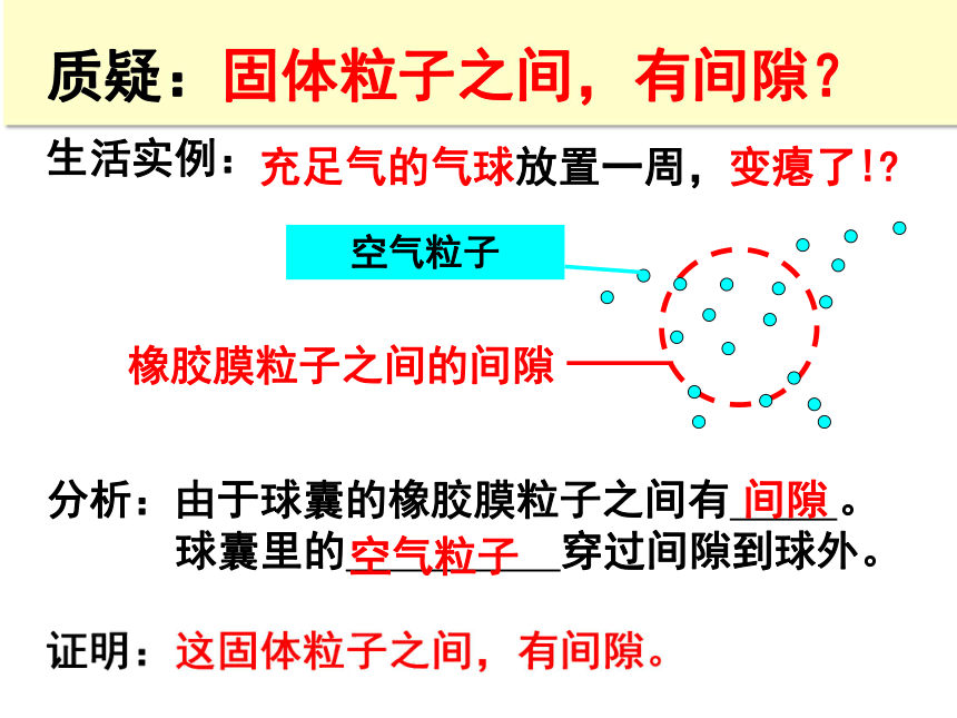 4.2粒子模型-粒子之间存在间隙 (课件 26张PPT）