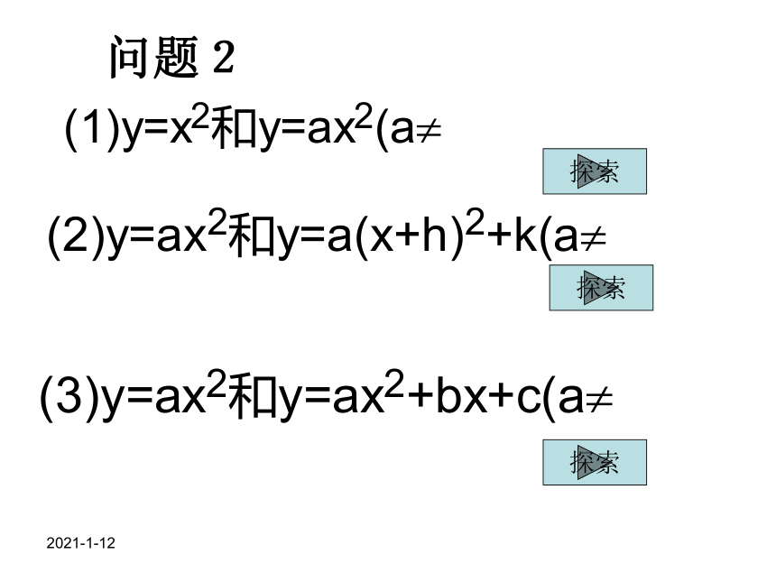 数学：2.4.1《二次函数的图像》课件（北师大版必修1）