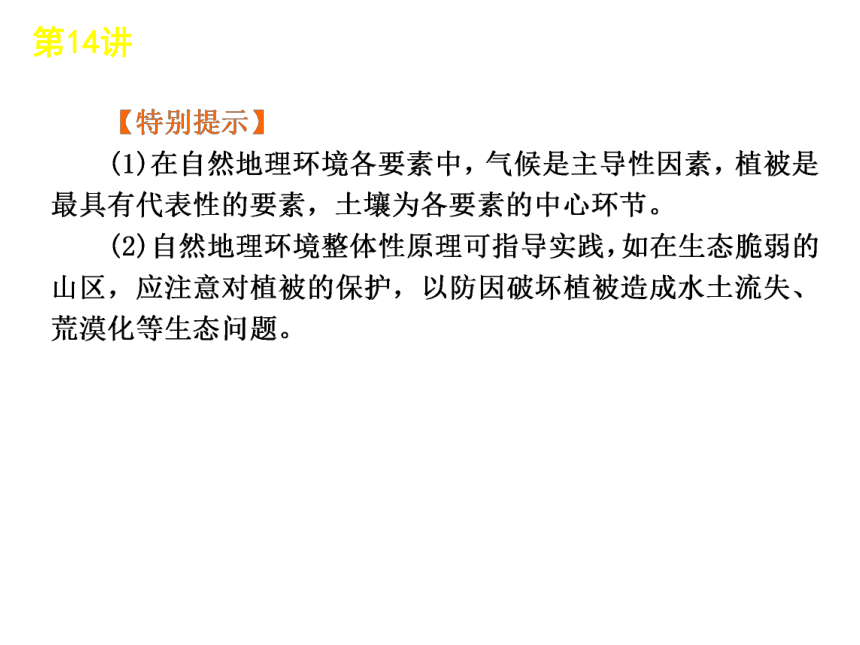 甘肃省白银市第八中学人教版高中地理必修一课件 第5章：自然地理环境的整体性和差异性（共66张PPT）