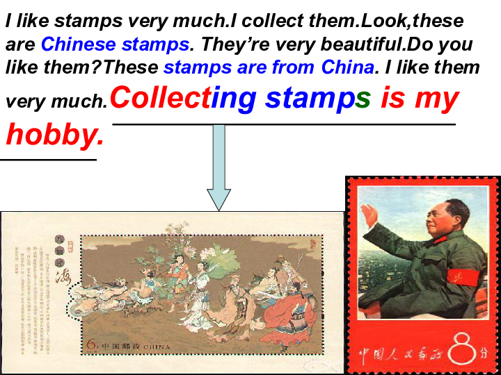 Unit 1 collecting stamps is my hobby   课件    (共23张PPT)