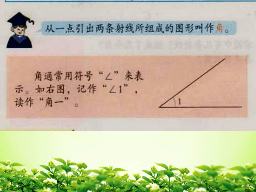 青岛版小学四年级数学上１线和角 课件