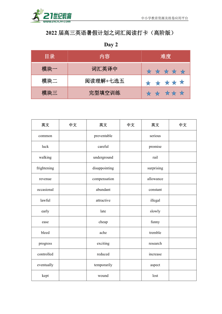 每日单词打卡照片2022图片