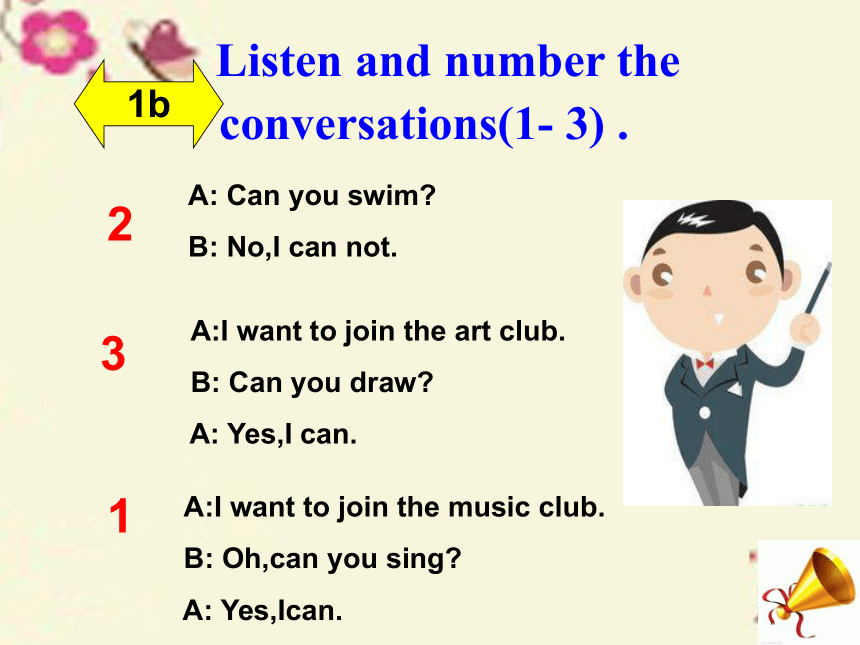 Unit 1 Can you play the guitar？ Section A 第1课时(1a-1c) 课件