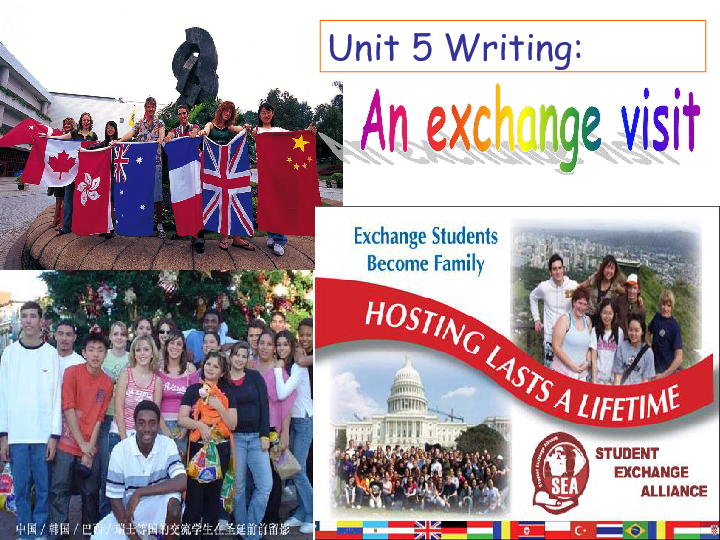 Module3 Culture and history Unit  5  Educational exchanges Writing课件36张