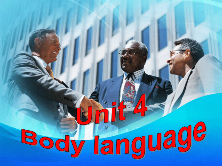 人教版B4 Unit 4 Body language Language points in Reading课件38张