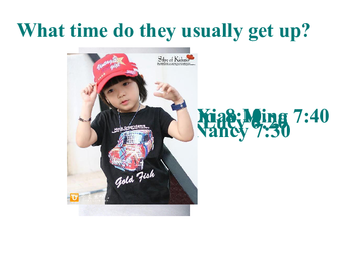 Unit 4   What time do you go to school？ Section B课件20张