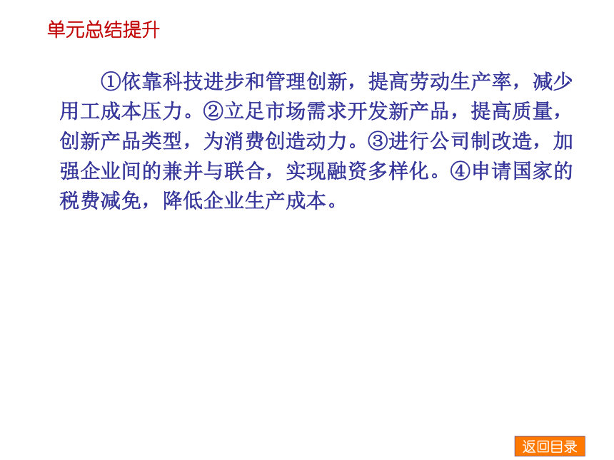 人教版必修一经济生活第二单元单元总结提升课件（共28张PPT）