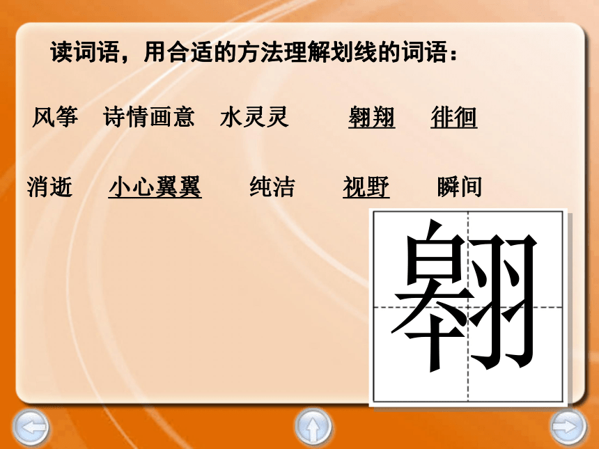 放风筝  课件