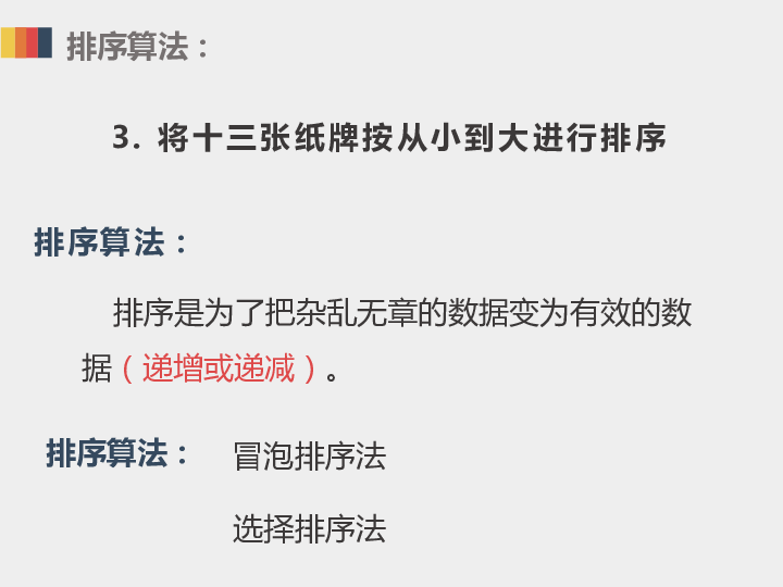 第二章 算法实例 小结课件（21张幻灯片）