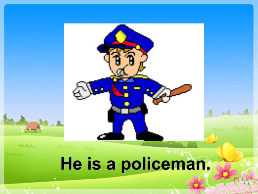 沪教牛津版小学英语一年级下册《Unit 4 Postman and policeman》PPT课件