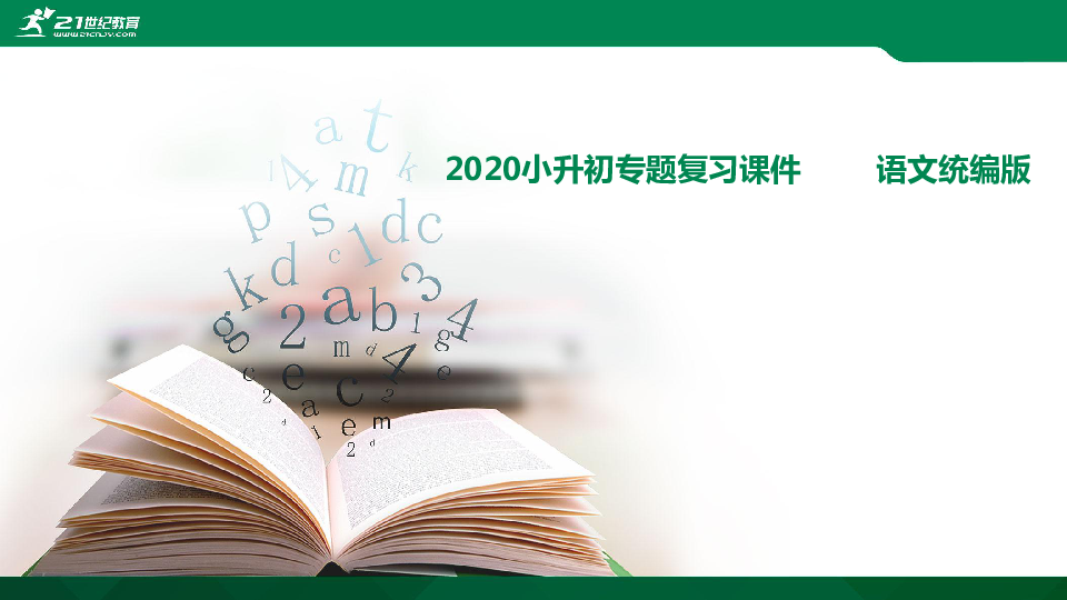统编版语文2020小初升专题复习：五 语言运用与创新课件（65张PPT)