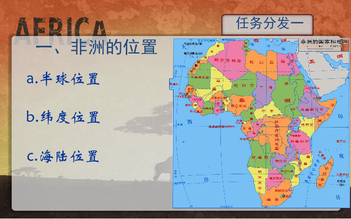 湘教版七下地理 6.2非洲 第1课时课件（共22张ppt）