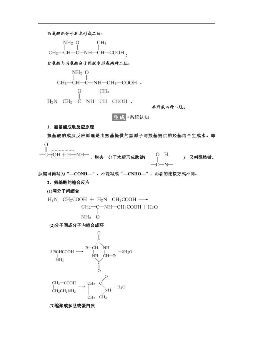 2017-2018学年高二化学三维设计浙江专版选修5学案：专题5 第2单元 氨基酸　蛋白质