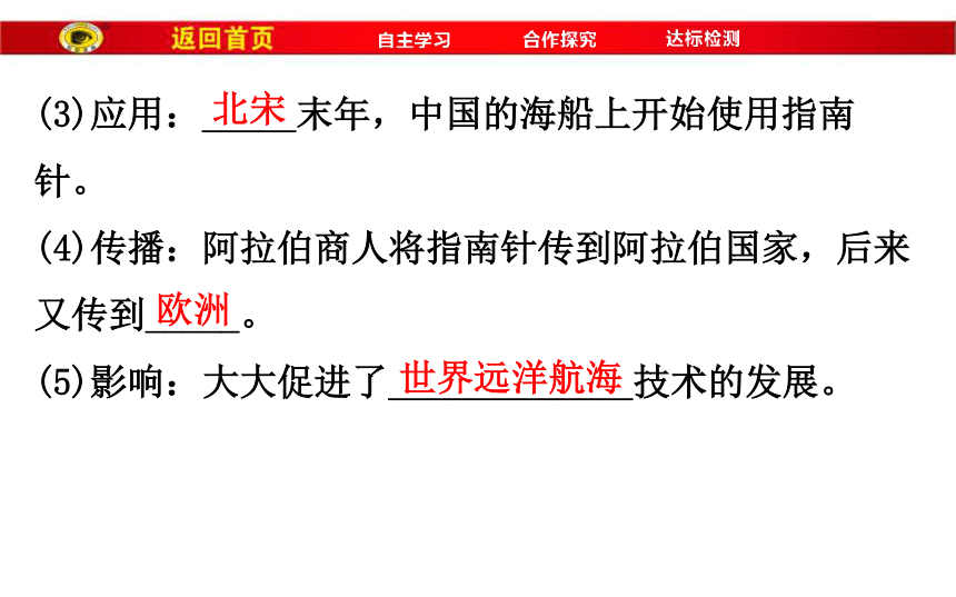 人教版新版七下第13课 宋元时期的科技与中外交通 课件（27张）