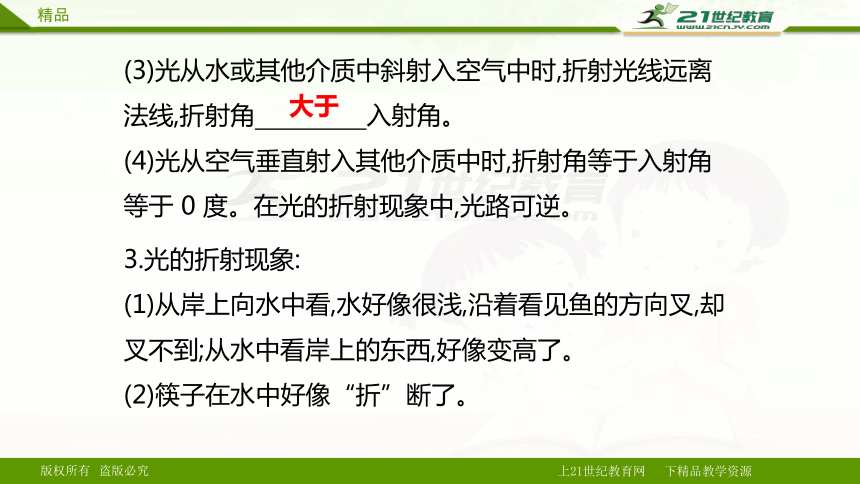 中考物理一轮复习 第二十三讲 光现象（课件）