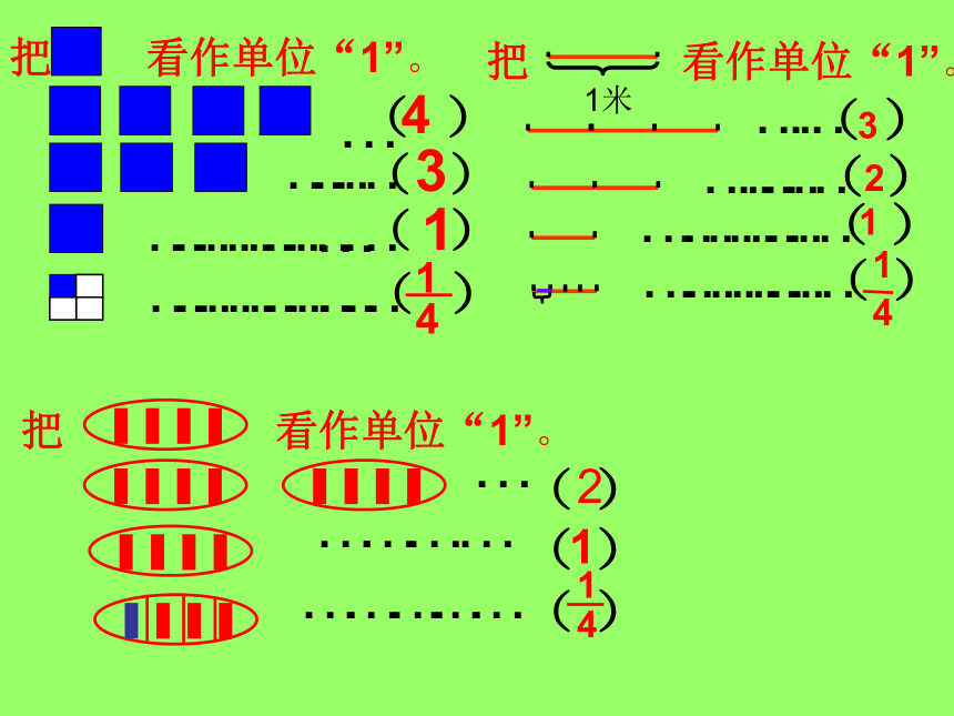 人教版数学五年级下册《分数的意义》课件