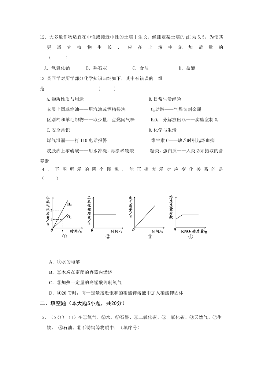 广东省潮安县金石中学等五校2017届九年级下学期联考化学试卷