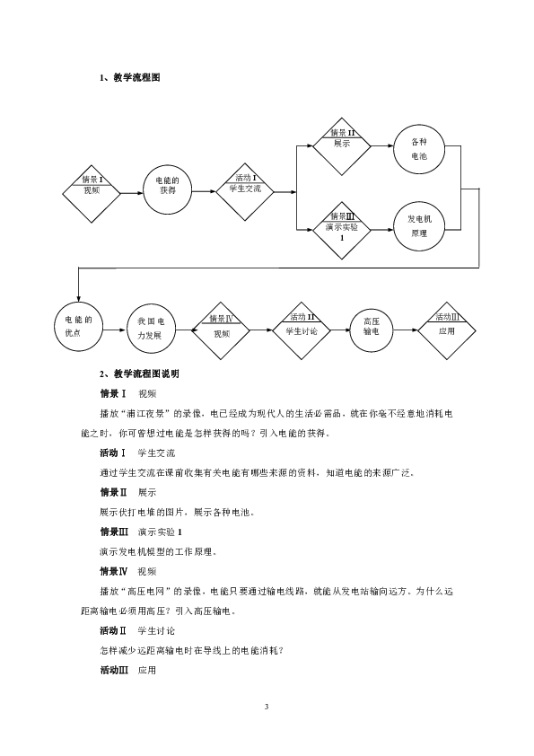 8.3 电能的获得和输送 教案