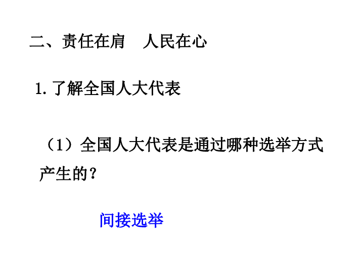 第6课第2课时 责任在肩  人民在心  我们是场外“代表”课件（17张PPT)