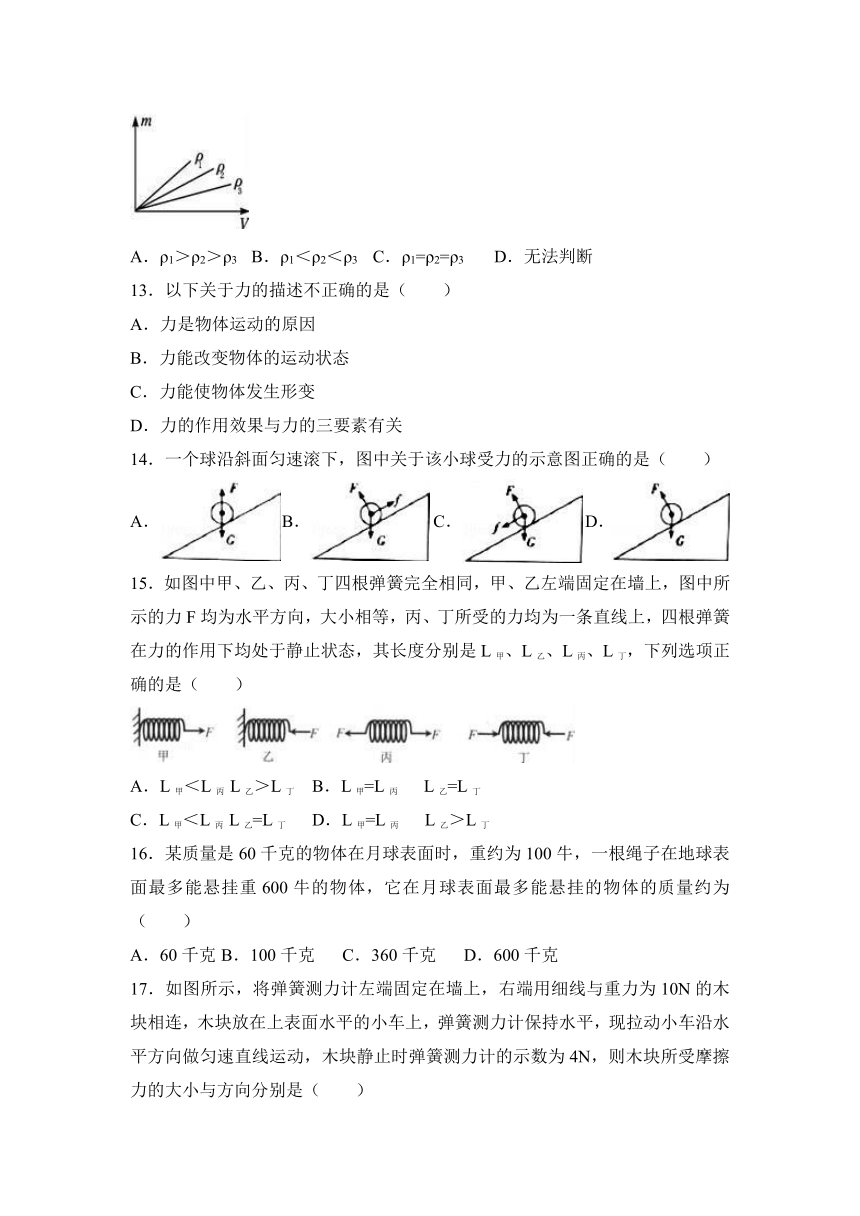 山东省临沂市沂水县2016-2017学年八年级（上）期末物理试卷（解析版）