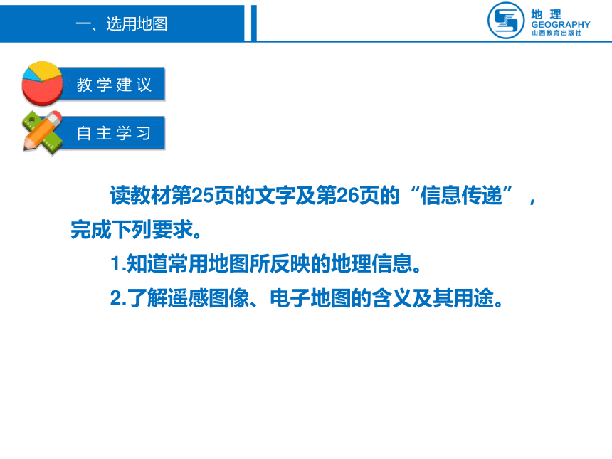 晋教版七年级地理上册2.2使用地图