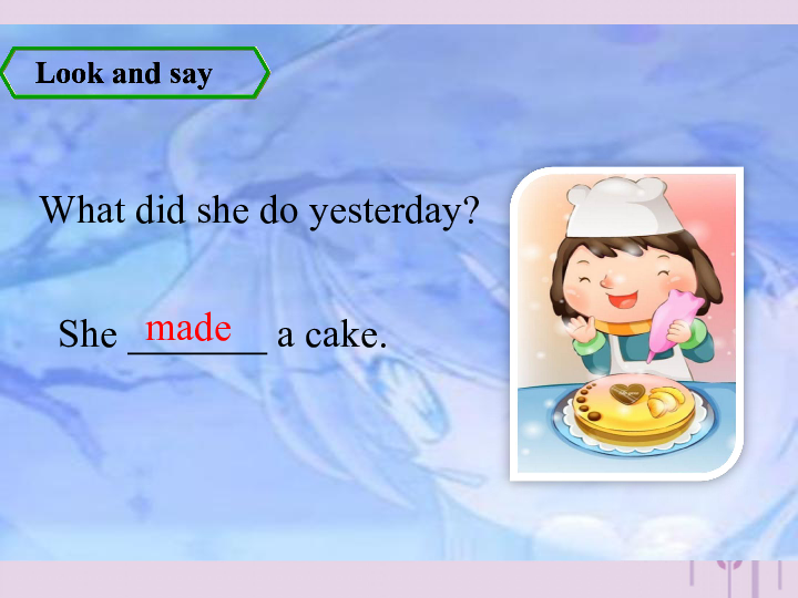 Unit 1 She learnt English 课件 37张 PPT