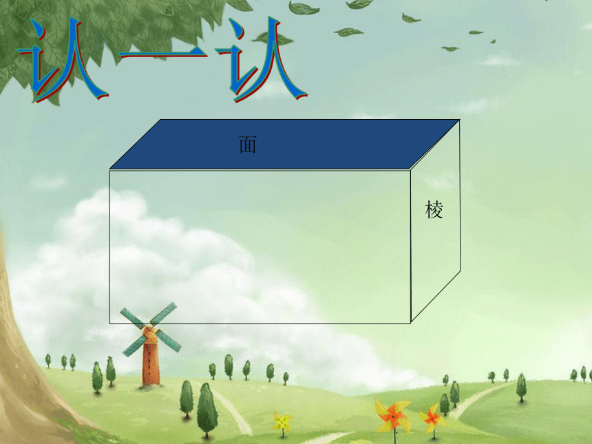 五年级数学下册课件 人教版-长方体和正方体的认识（23页ppt）