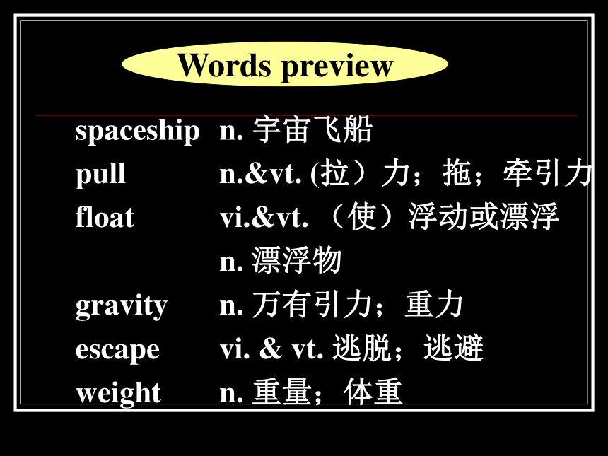 Unit 4 Astronomy: the science of the stars Using language 课件（24张）