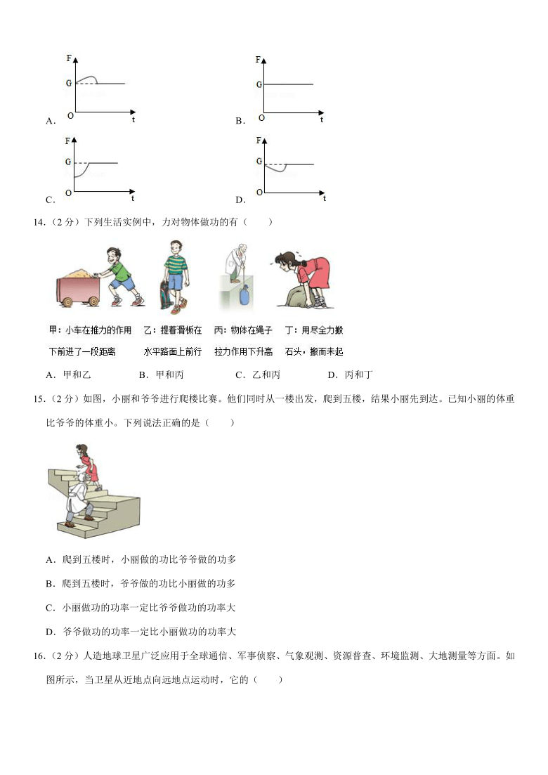 2019-2020学年湖南省邵阳市邵东县八年级（下）期末物理试卷word版有解析