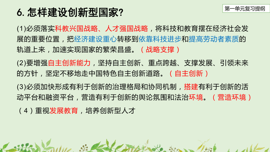 九年级道德与法治上册必背知识 课件 （36张PPT）-21世纪教育网