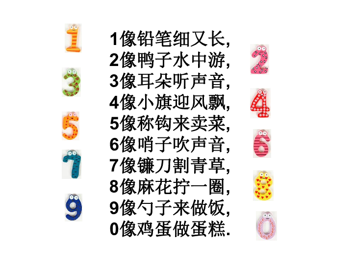 一年級上冊數學課件51綜合與實踐有趣的數字▏冀教版2019秋共17張ppt