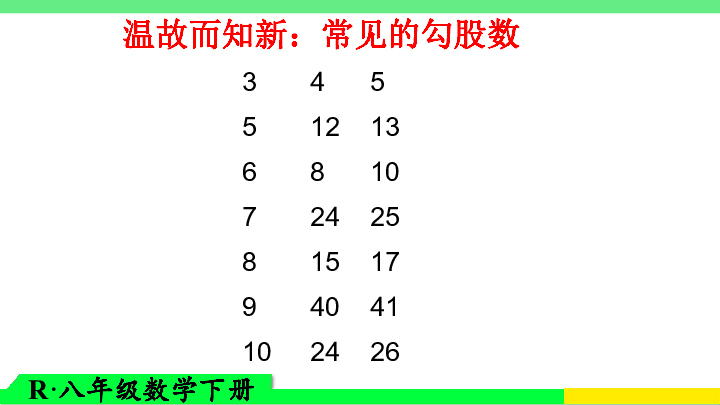 17.2 勾股定理的逆定理（共32张）