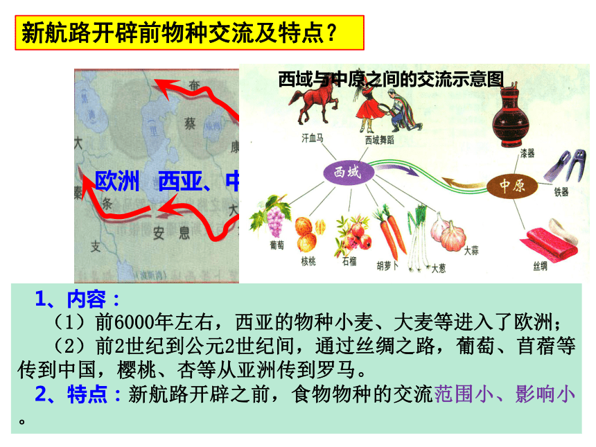 20202021學年人教版統編選擇性必修二第2課新航路開闢後的食物與物種