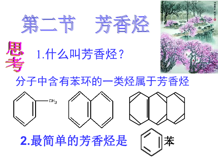 人教版高中化学选修五2.2芳香烃 课件18张PPT