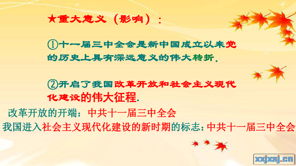 第三单元 中国特色社会主义道路 （第7、8、9课复习课件）（共17张PPT）