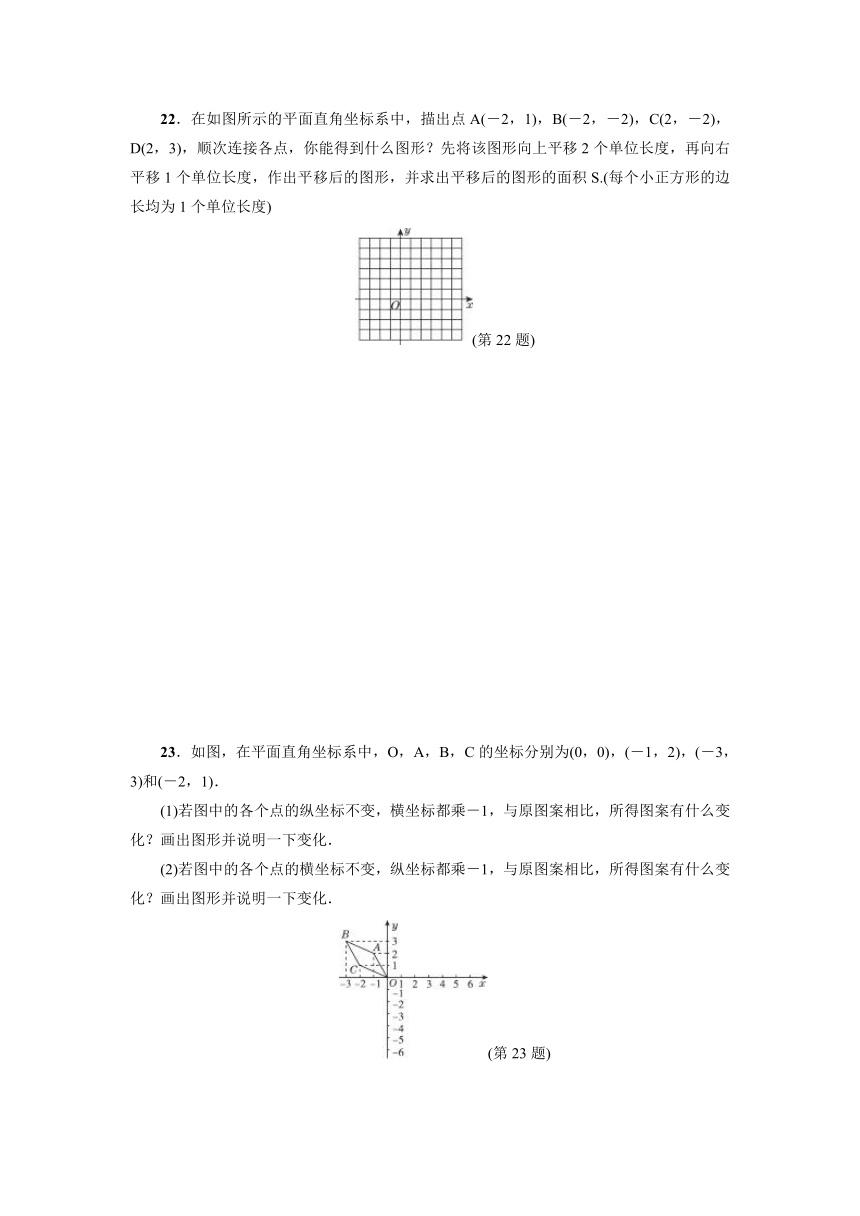 第十九章 平面直角坐标系达标检测卷（含答案）