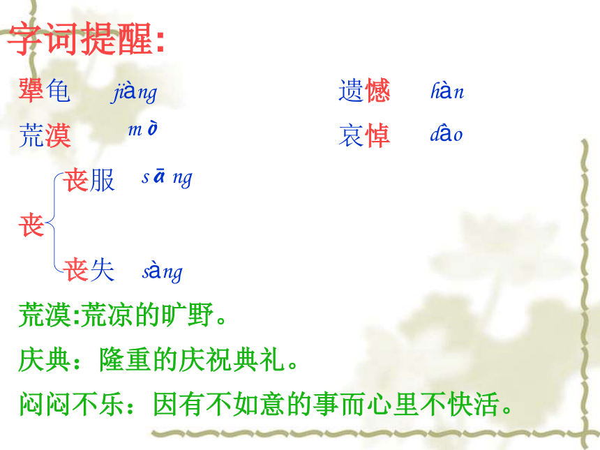 2015年秋语文版七年级上册语文犟龟ppt课件