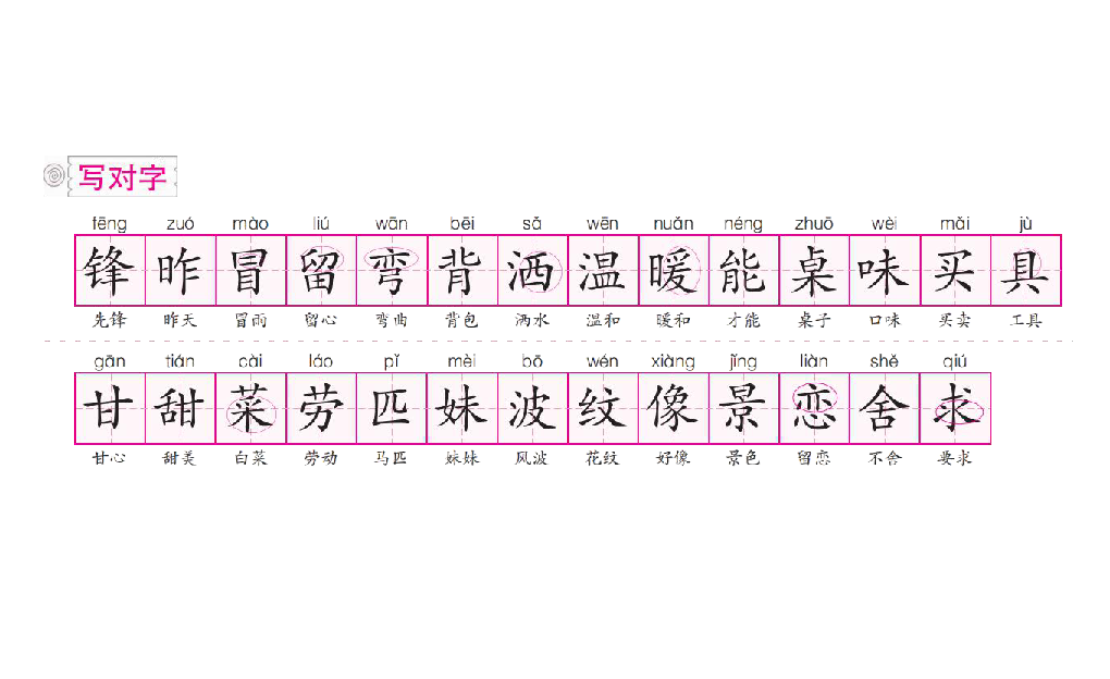 人教版二年级语文下册教案表格式_二年级下册语文表格式教案_部编版二年级语文下册教案表格式