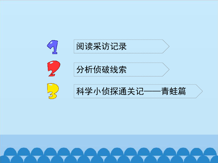 四年级下册科学课件-8.1 一千个小侦探找青蛙 - 大象版(共16张PPT)