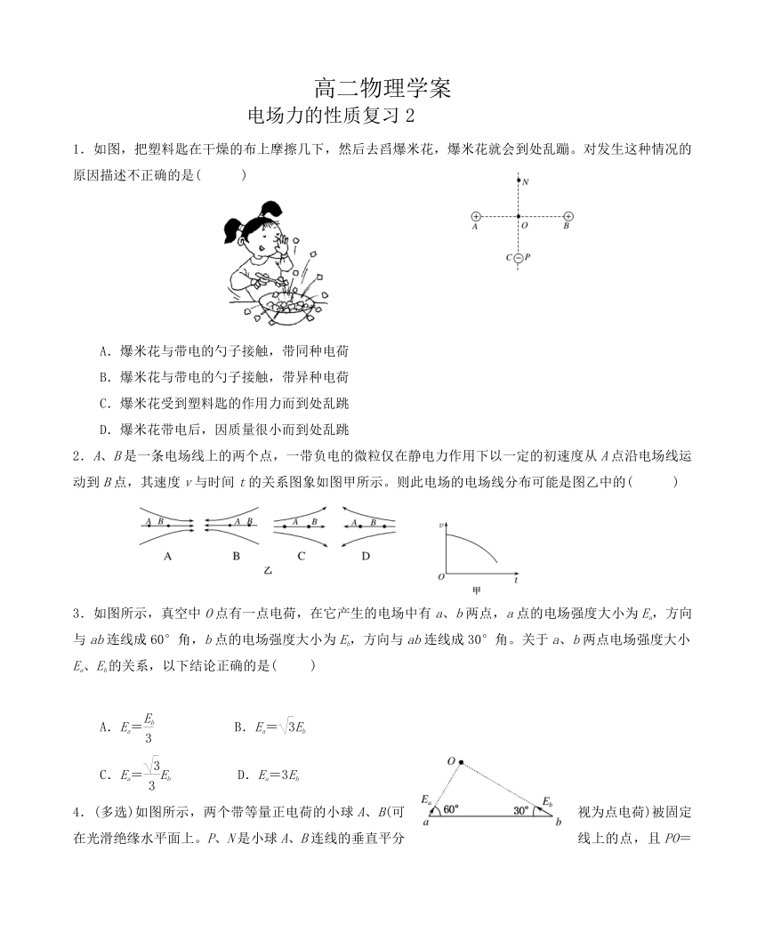 《电场力的性质2》学案