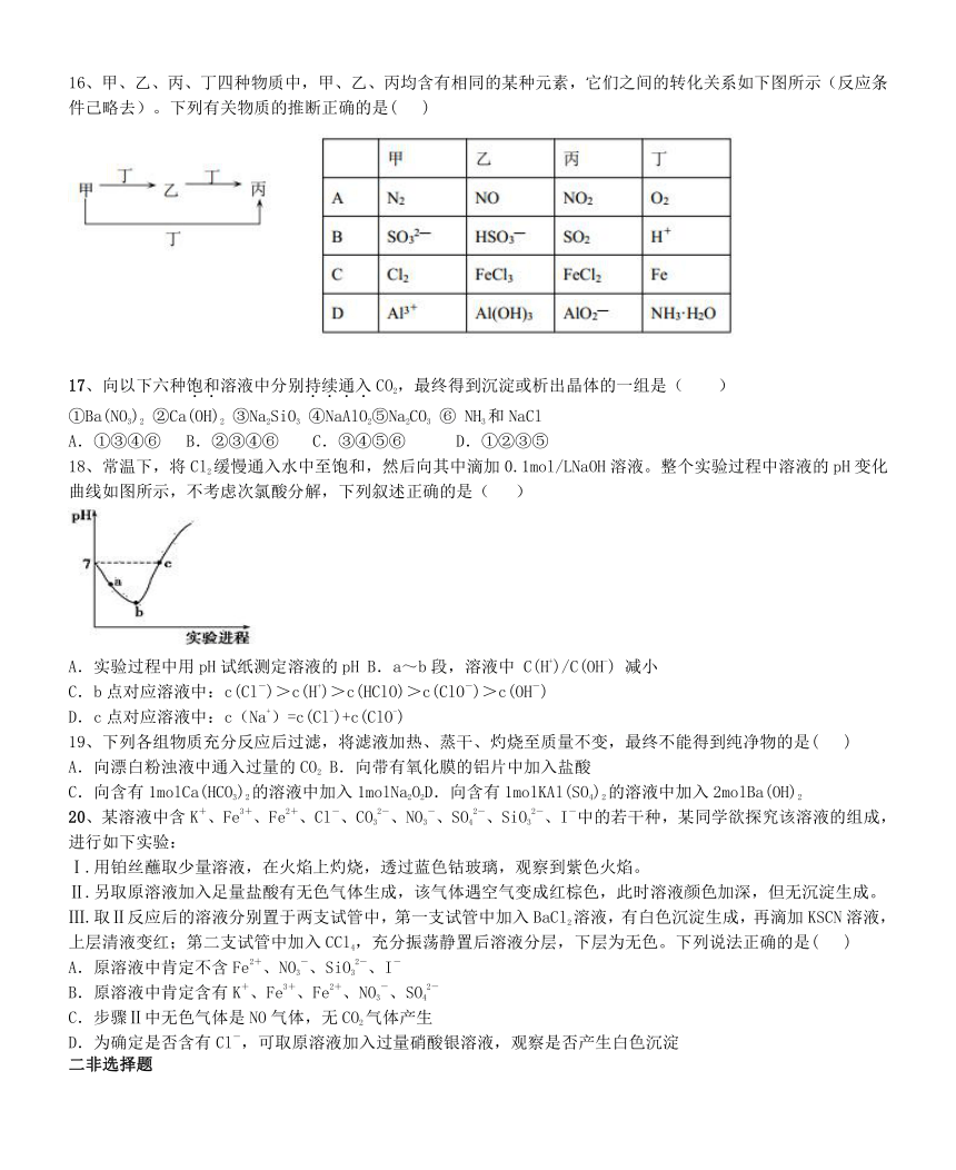 辽宁省瓦房店市2016-2017学年高二化学下学期期末考试试题